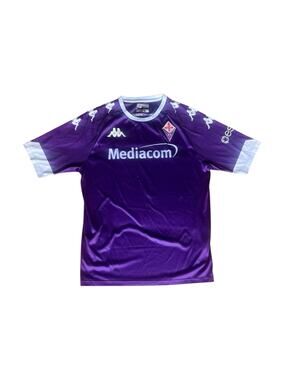 FIORENTINA 2020 2021 PURPLE HOME FOOTBAL SHIRT SOCCER JERSEY KAPPA Mens Size L